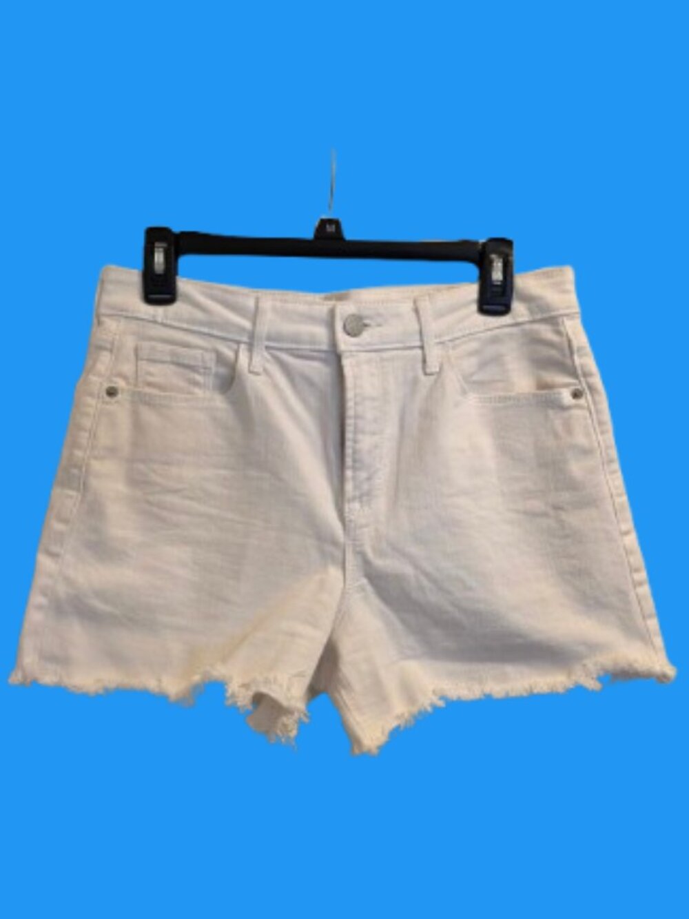 OLD NAVY WOMEN'S WHITE CASUAL DRESS SHORTS - SIZE 10